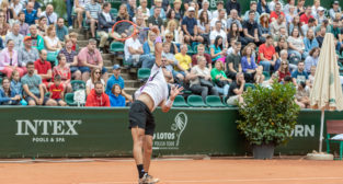 Poznań Open 2021 -  finał singla Bernabe Zapata Miralles (ESP)  Foto: lepszyPOZNAN.PL/Piotr Rychter