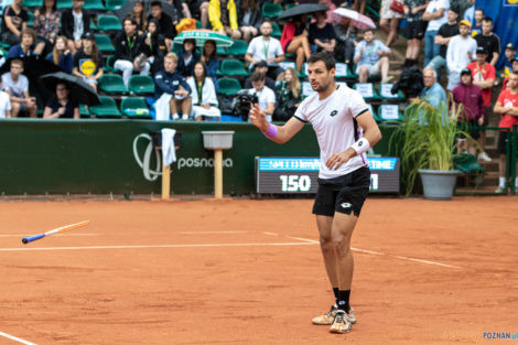 Poznań Open 2021 -  finał singla Bernabe Zapata Miralles (ESP)  Foto: lepszyPOZNAN.PL/Piotr Rychter