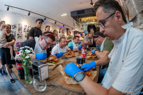 3. Wielki Challenge Hot Burger Champion James Star  Foto: lepszyPOZNAN.PL/Piotr Rychter