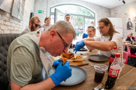 3. Wielki Challenge Hot Burger Champion James Star  Foto: lepszyPOZNAN.PL/Piotr Rychter