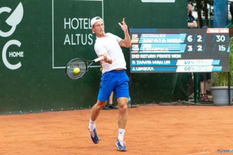 Poznań Open 2021 -  finał singla Bernabe Zapata Miralles (ESP)  Foto: lepszyPOZNAN.PL/Piotr Rychter