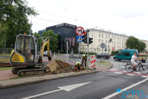 Nowa zebra na Przybyszewskiego  Foto: materiały prasowe / ZDM