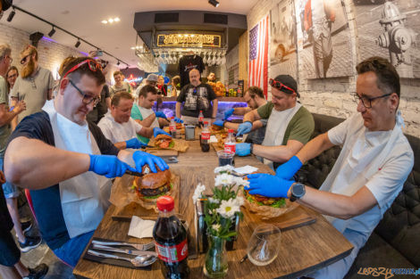 3. Wielki Challenge Hot Burger Champion James Star  Foto: lepszyPOZNAN.PL/Piotr Rychter