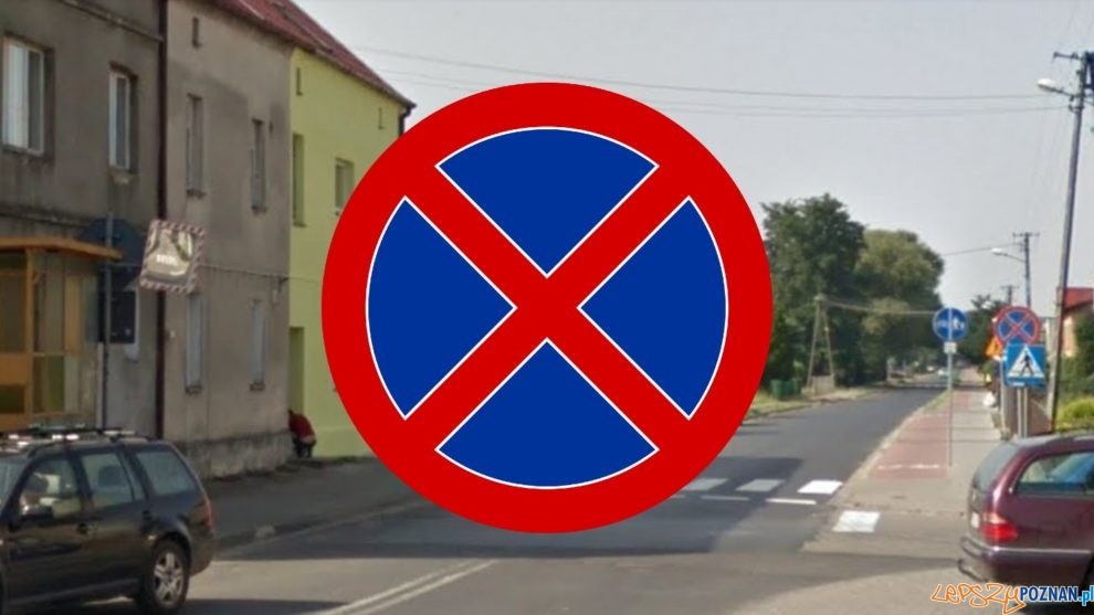 Dopiewo - ul. Wyzwolenia  Foto: Google Street View