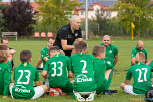 Trening otwarty drużyny amp futbolu Warty Poznań w Skórzewie  Foto: lepszyPOZNAN.pl/Piotr Rychter