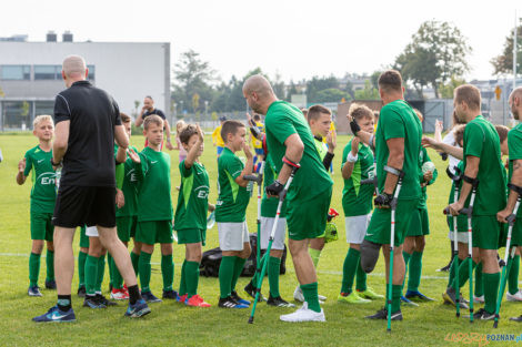 Trening otwarty drużyny amp futbolu Warty Poznań w Skórzewie  Foto: lepszyPOZNAN.pl/Piotr Rychter