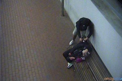 Okradł śpiącego na PST  Foto: fb / Straż Miejska Miasta Poznania