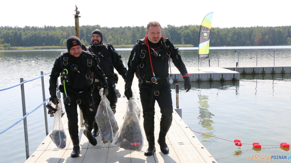 Podwodne sprzątanie Jeziora Lusowo  Foto: mat. prasowe