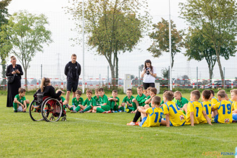 Trening otwarty drużyny amp futbolu Warty Poznań w Skórzewie  Foto: lepszyPOZNAN.pl/Piotr Rychter