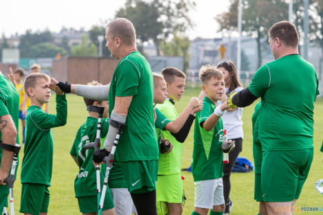 Trening otwarty drużyny amp futbolu Warty Poznań w Skórzewie  Foto: lepszyPOZNAN.pl/Piotr Rychter