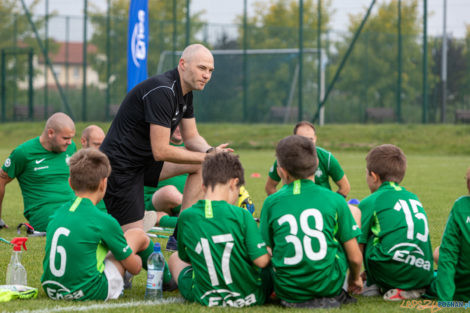 Trening otwarty drużyny amp futbolu Warty Poznań w Skórzewie  Foto: lepszyPOZNAN.pl/Piotr Rychter