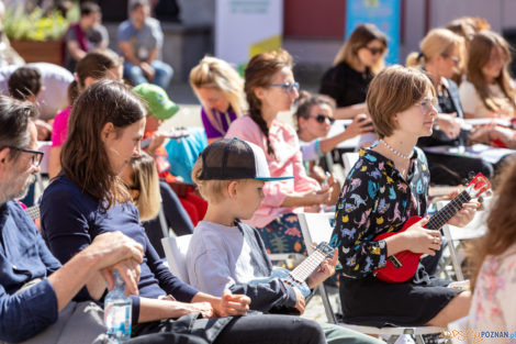 Cały Poznań Ukulele 2021  Foto: lepszyPOZNAN.pl/Piotr Rychter