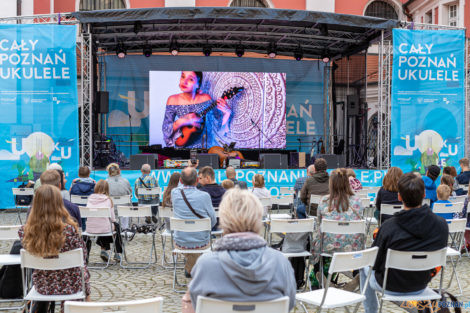 Cały Poznań Ukulele 2021  Foto: lepszyPOZNAN.pl/Piotr Rychter