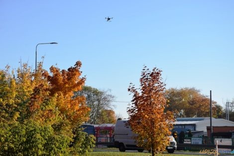 Policyjny dron w akcjiKPP Oborniki  Foto: KPP Oborniki