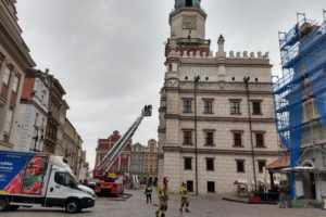 Ratusz - ćwiczenia Straży Pożarnej  Foto: 