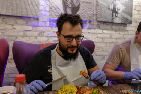 6. Wielki Challenge Hot Burger Champion James Star  Foto: lepszyPOZNAN.pl/Piotr Rychter