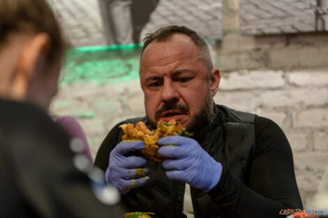 6. Wielki Challenge Hot Burger Champion James Star  Foto: lepszyPOZNAN.pl/Piotr Rychter
