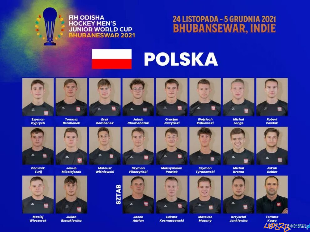 Reprezentacja Polski w hokeju na trawie  Foto: materiały prasowe