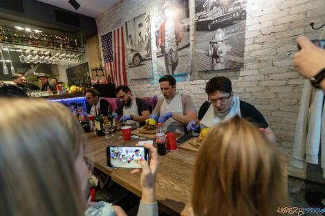6. Wielki Challenge Hot Burger Champion James Star  Foto: lepszyPOZNAN.pl/Piotr Rychter
