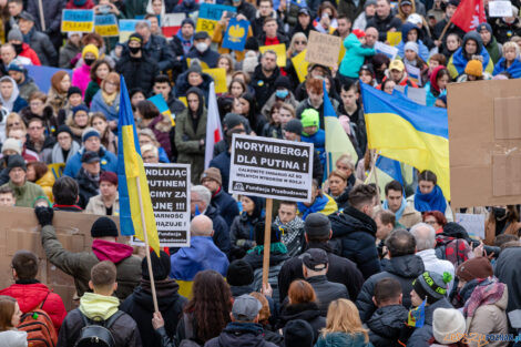Solidarni z Ukrainą  Foto: lepszyPOZNAN.pl/Piotr Rychter