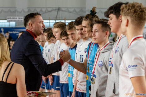 Enea Energetyk Poznań - Ceremonia medalowa Kadet  Foto: lepszyPOZNAN.pl/Piotr Rychter