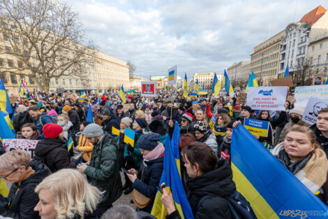 Solidarni z Ukrainą  Foto: lepszyPOZNAN.pl/Piotr Rychter