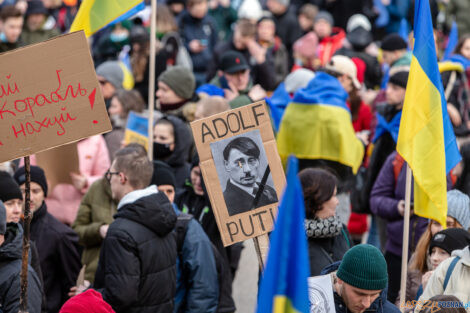 Solidarni z Ukrainą  Foto: lepszyPOZNAN.pl/Piotr Rychter