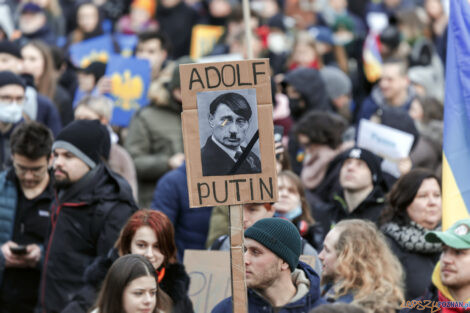 Poznań Solidarny z Ukrainą - 26.02.2022  Foto: lepszyPOZNAN.pl/Ewelina Jaśkowiak