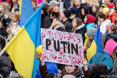 Solidarni z Ukrainą  Foto: lepszyPOZNAN.pl/Piotr Rychter