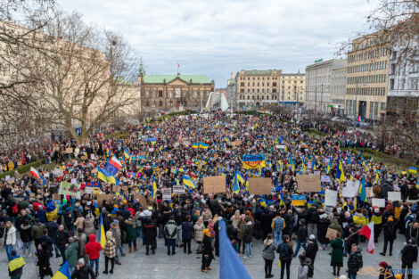 Solidarni z Ukrainą  Foto: lepszyPOZNAN.pl/Piotr Rychter