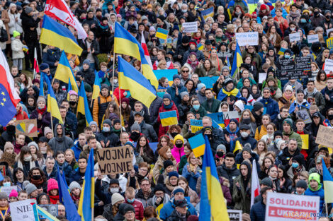 Solidarni z Ukrainą  Foto: lepszyPOZNAN.pl/Piotr Rychter