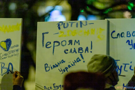 Światło dla Ukrainy  Foto: lepszyPOZNAN.pl/Piotr Rychter