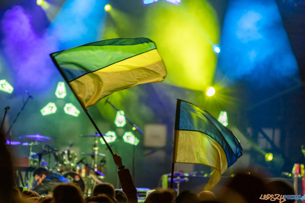 Światło dla Ukrainy  Foto: lepszyPOZNAN.pl/Piotr Rychter