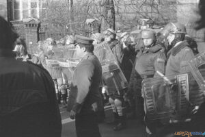 Klempicz Stop demonstracja Polwiejska 18.03.1989 [Krzysztof Lesiewicz] (30)  Foto: 