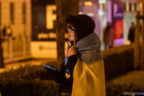 Światło dla Ukrainy  Foto: lepszyPOZNAN.pl/Piotr Rychter