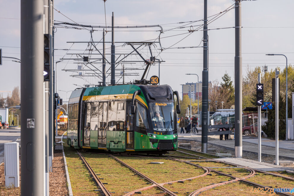 Tramwaj na Naramowice, Bimba  Foto: lepszyPOZNAN.pl/Piotr Rychter