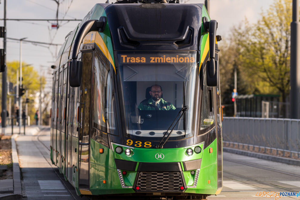 Tramwaj na Naramowice, Bimba, Zmiana trasy  Foto: lepszyPOZNAN.pl/Piotr Rychter