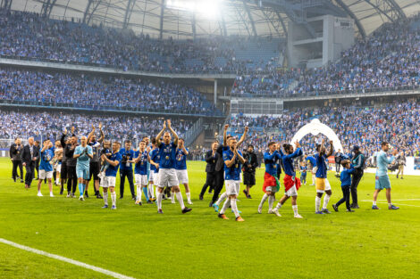 Lech Poznań - Zagłębie Lubin 2:1 (2:0) / Ekstraklasa / runda  Foto: LepszyPOZNAN.pl / Paweł Rychter