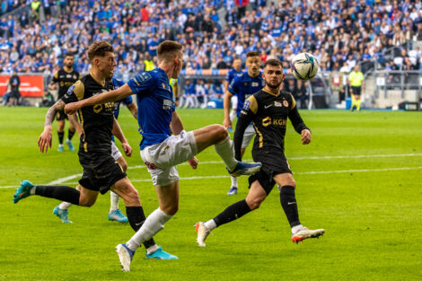 Lech Poznań - Zagłębie Lubin 2:1 (2:0) / Ekstraklasa / runda  Foto: LepszyPOZNAN.pl / Paweł Rychter