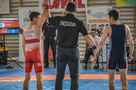 Mistrzostwa Polski Młodzików  U15 - Zapasy Styl Klasyczny  Foto: materiały prasoe / Maciej Kula