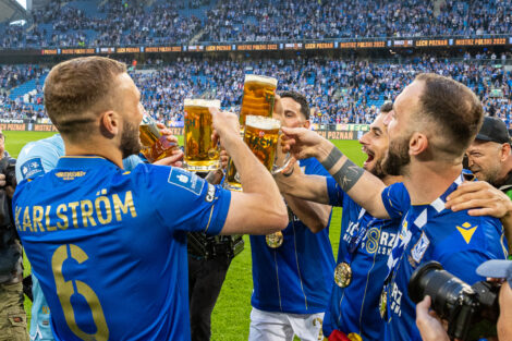 Lech Poznań - Zagłębie Lubin 2:1 (2:0) / Ekstraklasa / runda  Foto: LepszyPOZNAN.pl / Paweł Rychter