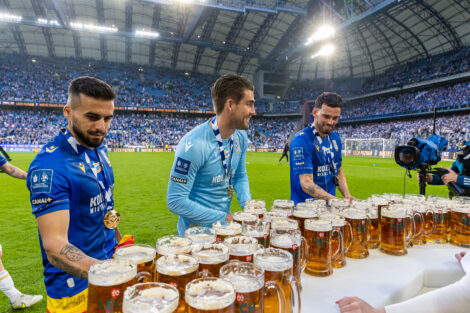 Lech Poznań - Zagłębie Lubin 2:1 (2:0) / Ekstraklasa / runda  Foto: LepszyPOZNAN.pl / Paweł Rychter