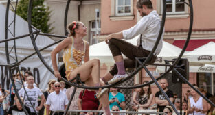 Malta Festival Poznań 2022 - C’est La… Wheel! - Plac Kolegi  Foto: lepszyPOZNAN.pl/Ewelina Jaśkowiak