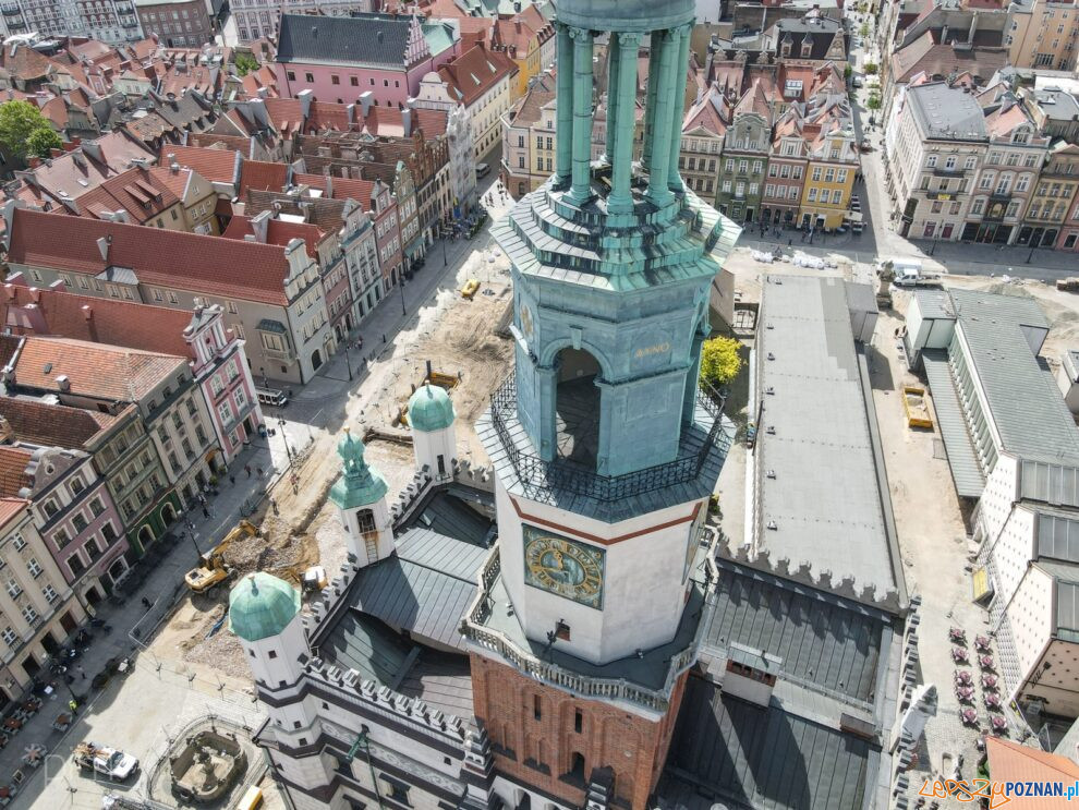 Stary Rynek w przebudowie  Foto: materiały prasowe / UMP