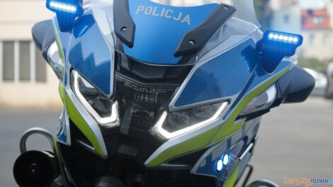 BMW R1250RT Poznańskiej Policji  Foto: FB / PolicjaWlkp
