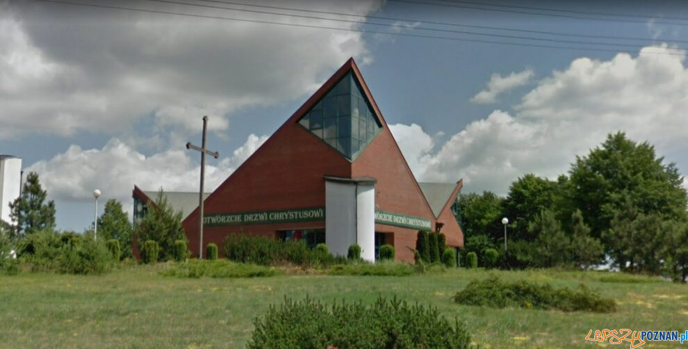 kościół Miłosierdzia Bożego w Obornikach  Foto: Google Street View
