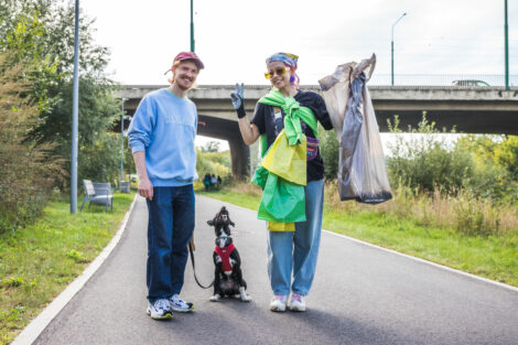 Sprzątanie Warty  Foto: Fundacja Nasza Ziemia