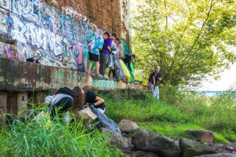 Sprzątanie Warty  Foto: Fundacja Nasza Ziemia