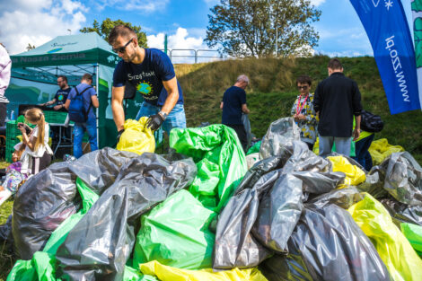 Sprzątanie Warty  Foto: Fundacja Nasza Ziemia