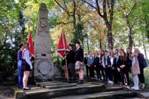 Młodzież pamieta o prezydencie Drwęskim  Foto: materiały prasowe